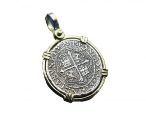 Shipwreck Coin Amulet pendant