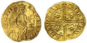 Sunken Ship Gold 1439 French Gold Coin