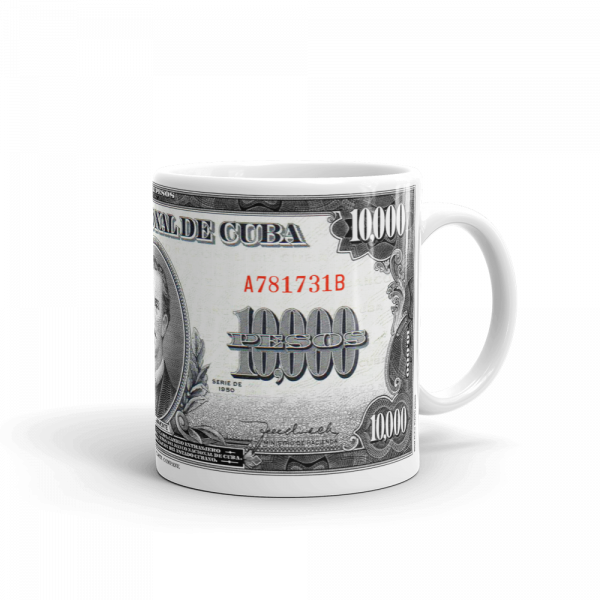 Taza de cambio – 10,000 pesos – 1950